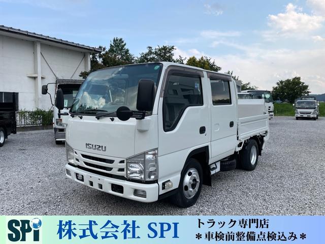 ISUZU ELF TRUCK DOUBLE CAB FLATLOW