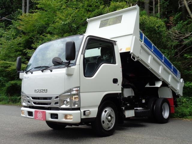 ISUZU ELF TRUCK BUILD-UP FULL FLATLOW DUMP