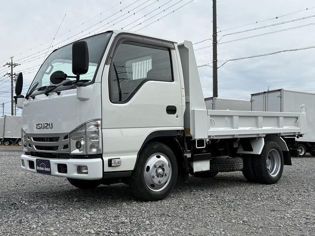 ISUZU ELF TRUCK BUILD-UP FULL FLATLOW DUMP