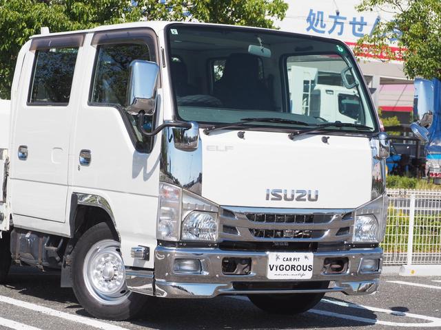 ISUZU ELF TRUCK DOUBLE CAB FLATLOW